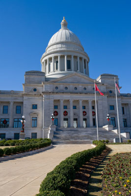 Little Rock, Arkansas state capitol building