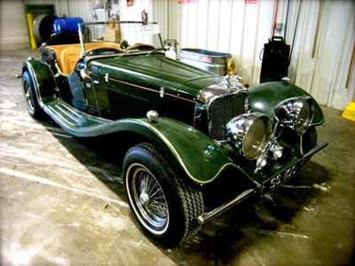 donated antique car