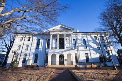 Lafayette County Courthouse in Oxford, Mississippi Lafayette County Courthouse in Oxford, Mississippi