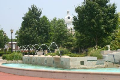 Fountain in Murfreesboro, Tennessee