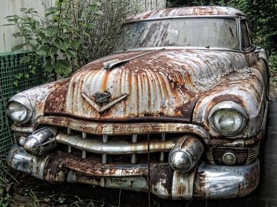 Rusty car