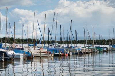 Boats in a marina