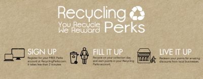 Recycling Perks Information