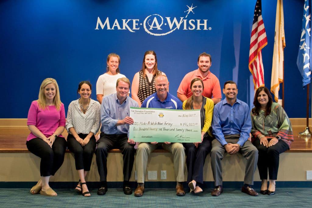Check from WFW to Make-A-Wish New Jersey May 2017