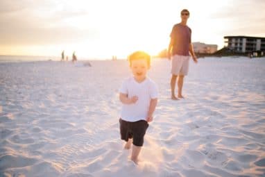 Boy on the beach