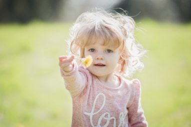 Little girl in Chattanooga Tennessee