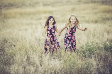 Nebraska girls in Bellevue, NE field