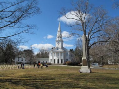 Cheshire, CT steeple church