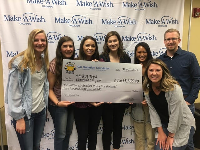 Check from WFW to Make-A-Wish Colorado Photo 3