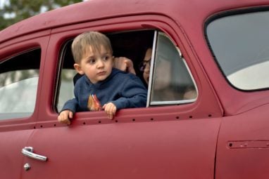 Kid in Car