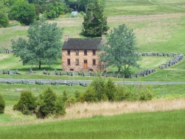 Field in Manassas, Virginia.