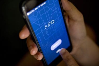 Juno rideshare app