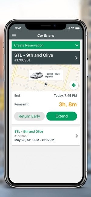 Enterprise car app example