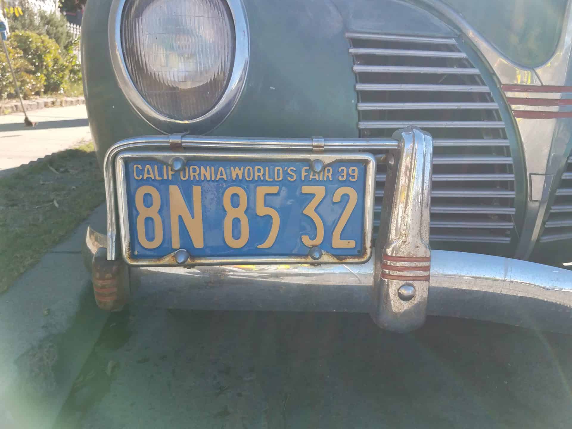 Classic How to put old plates on antique car with Original Part