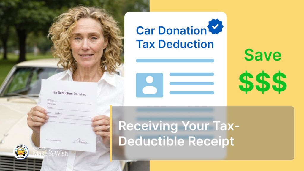 Receiving Your Tax-Deductible Receipt