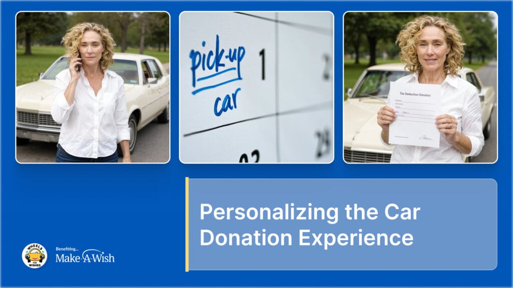 Personalizing the Car Donation Experience