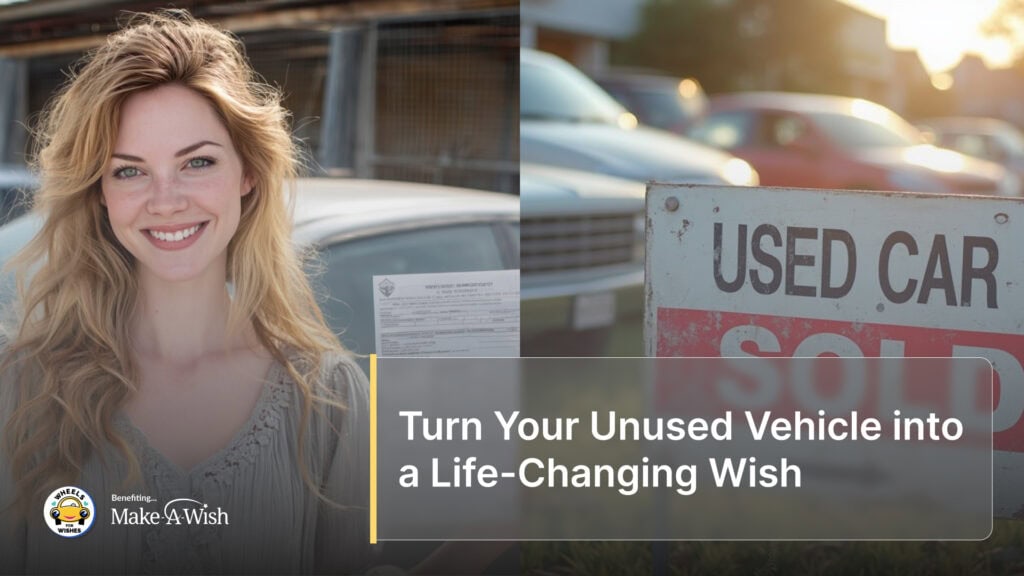 Turn Your Unused Vehicle into a Life-Changing Wish
