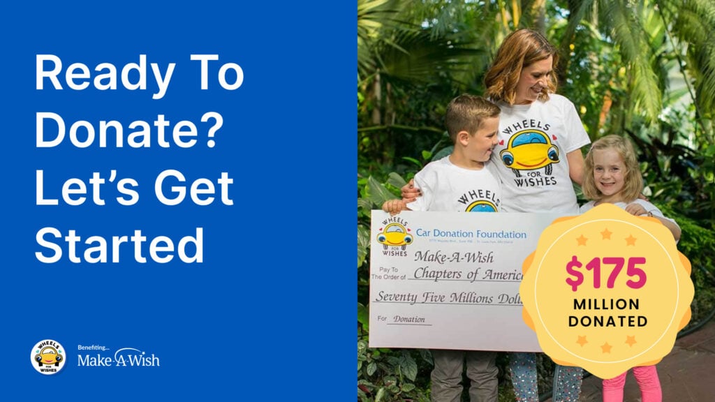 Ready To Donate? Let’s Get Started
