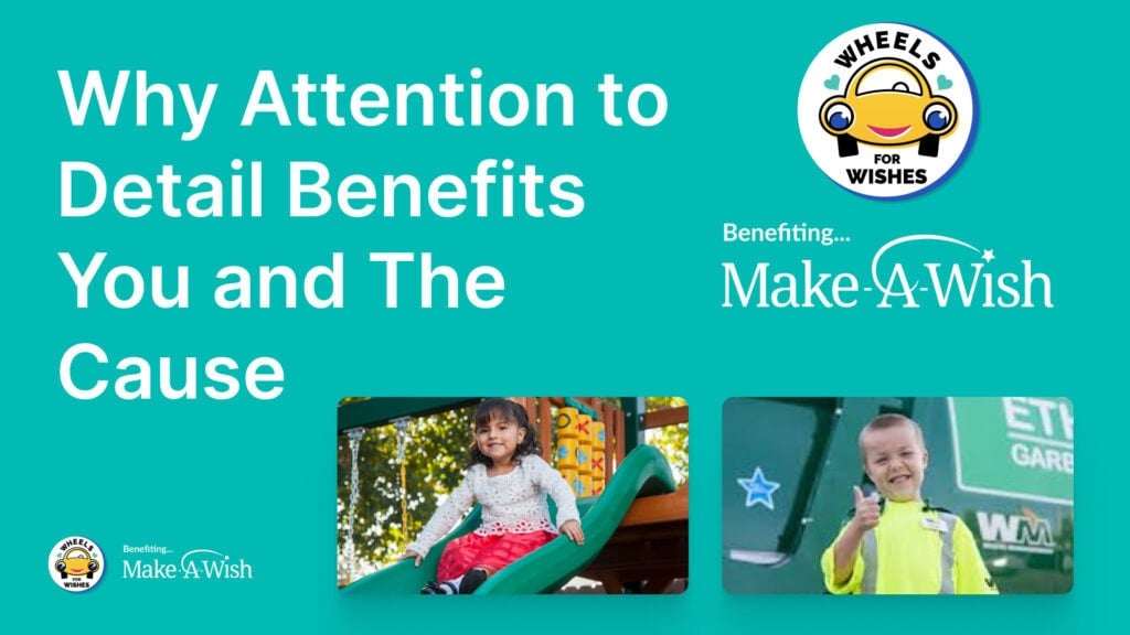 Why Attention to Detail Benefits You and The Cause