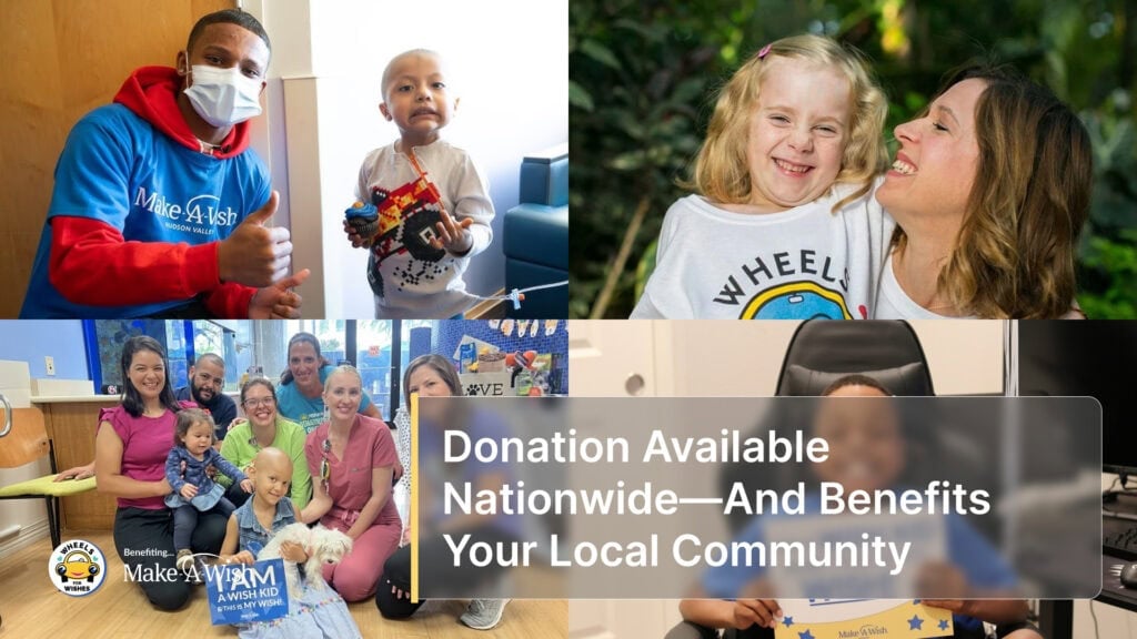 Donation Available Nationwide—And Benefits Your Local Community