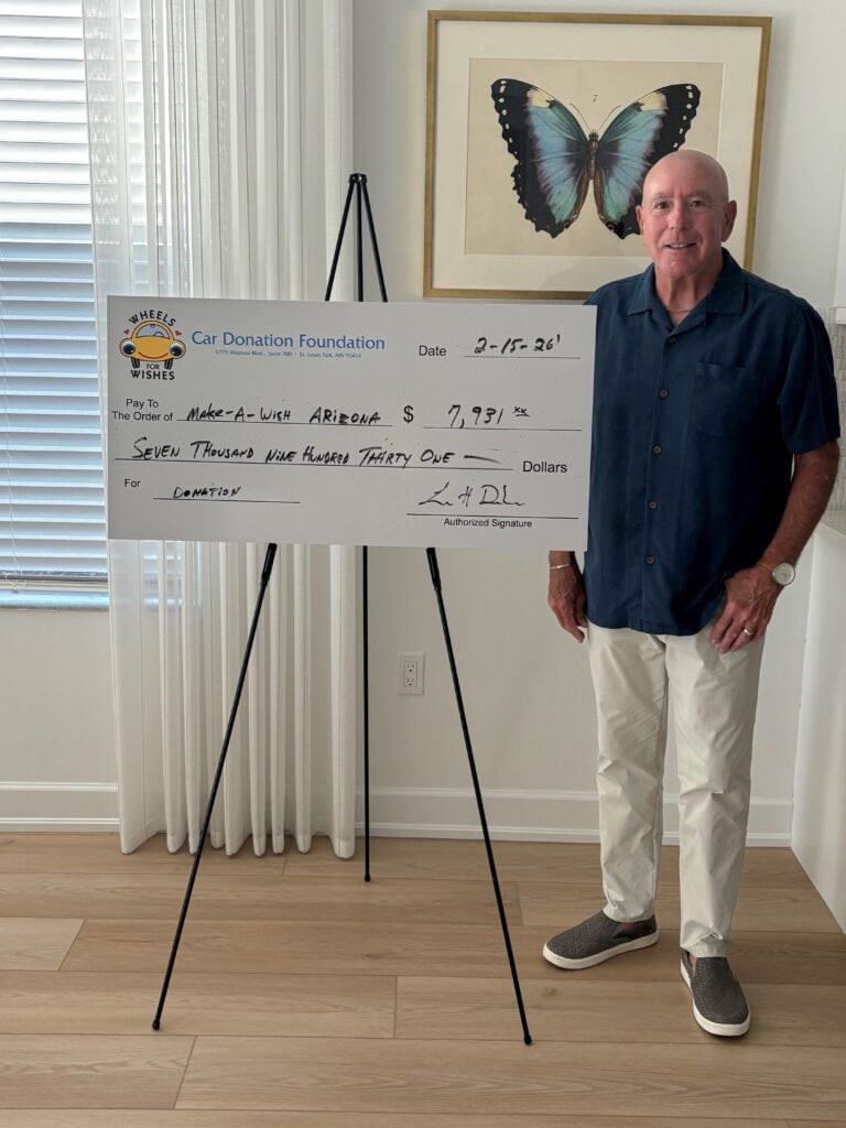 WFW presents big check to MAW AZ