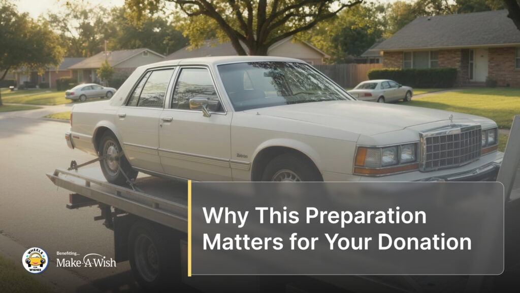 Why This Preparation Matters for Your Donation