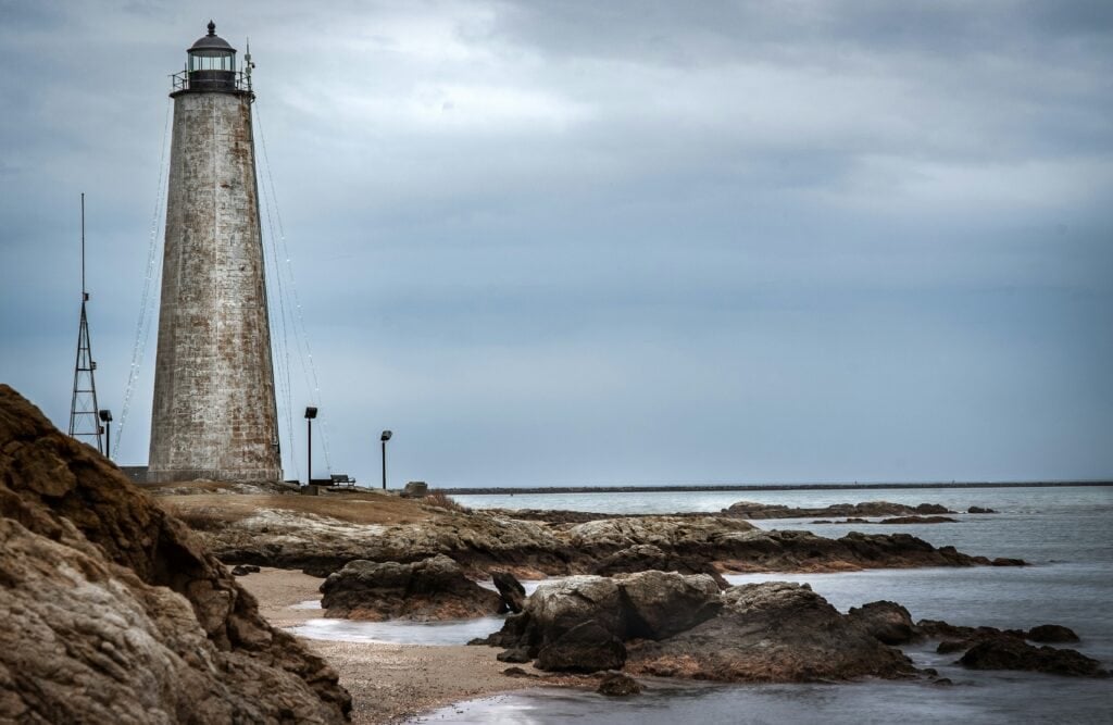 Lighthouse in New Haven, CT.