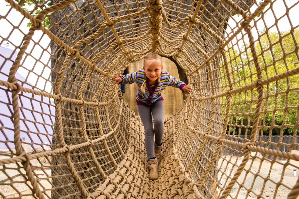 Kid in San Jose park having fun!