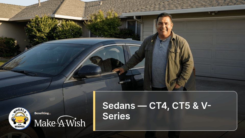 Sedans — CT4, CT5 & V-Series