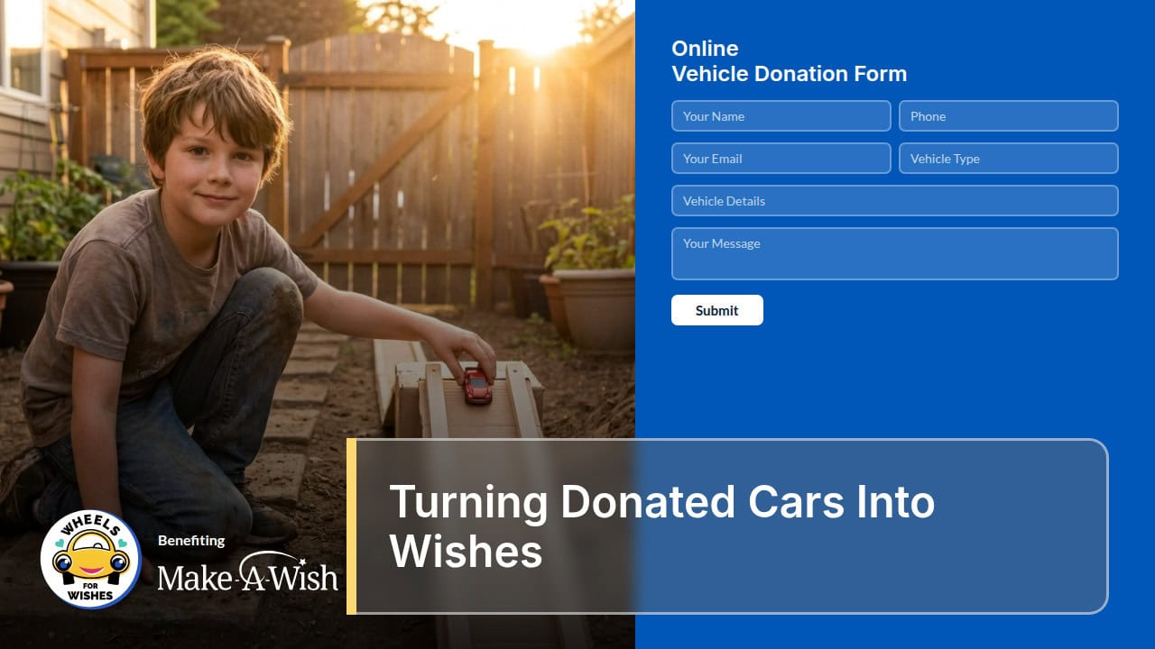 Turning Donated Cars Into Wishes