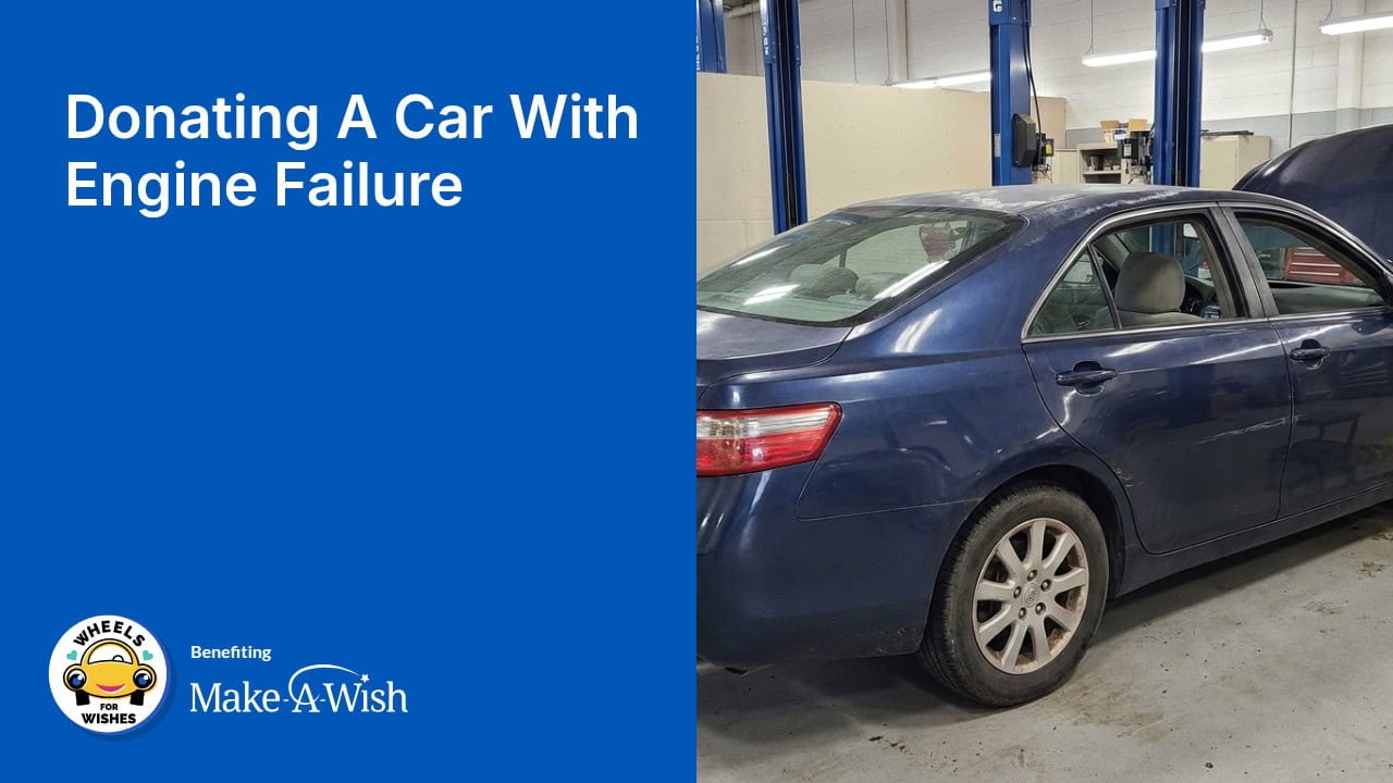 Donating A Car With Engine Failure