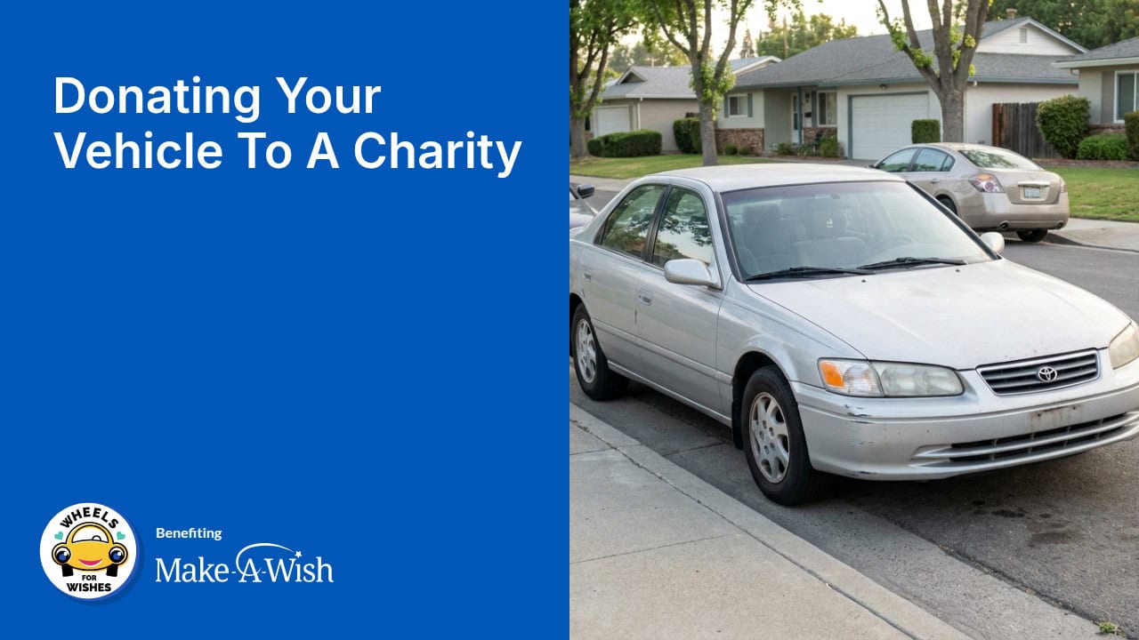 Donating Your Vehicle To A Charity