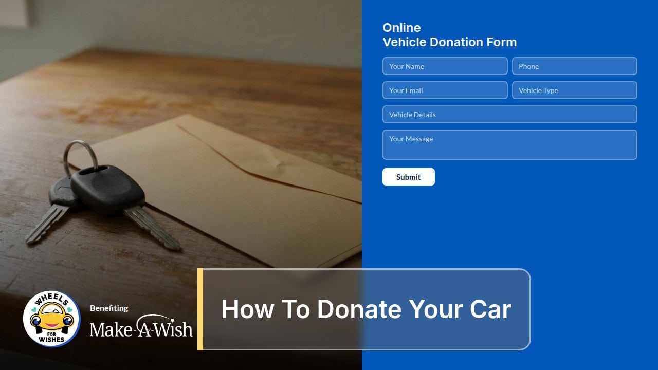 How To Donate Your Car