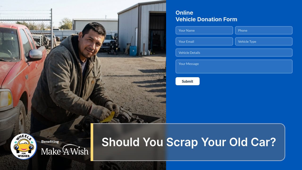 Should You Scrap Your Old Car?