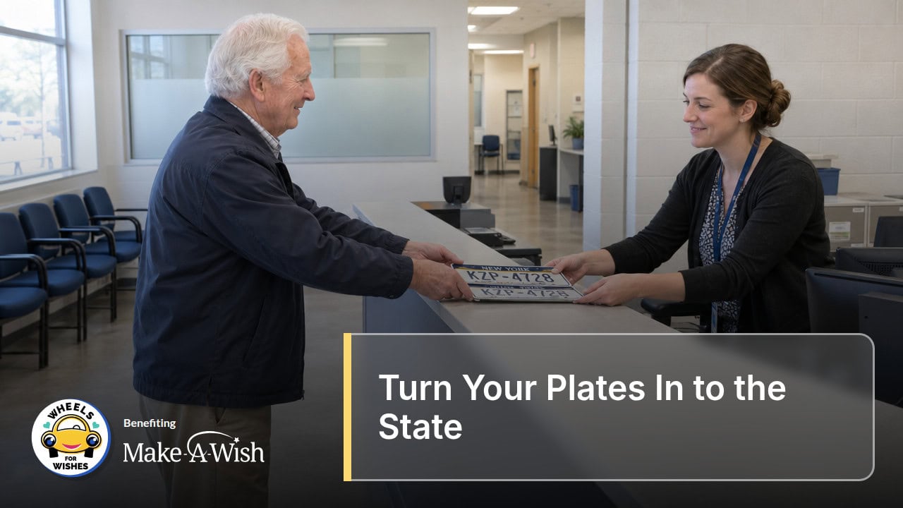 States Where You Turn Your Plates In to the State